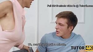 Tutor4k explores wild jungle sex adventures with mature teacher 😏🌿