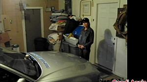 Slut Milf Wife Candi Annie In Hardcore Dirty Garage Photoshoot