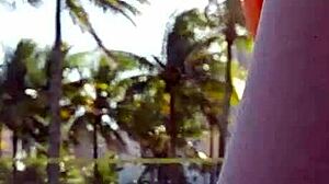 Oh Wow, Recording a Steamy Video for My Lover Right on the Beach!