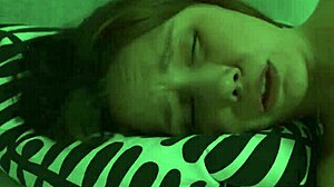 Step Son Surprises Mommy In Bed With Rough Sideways Fuck Till Facial Cumshot