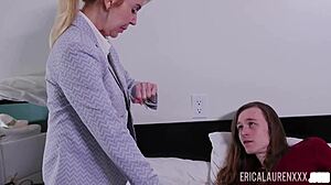 I feel so drawn to pink pussy gilf Erica Lauren with her big ass and big tits in close up. She's a curvy mature brunette screaming during bisexual action with skinny young 18+.