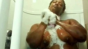 yuki senpais motel shower show preview, wanna see ebony milf's big tits wet?