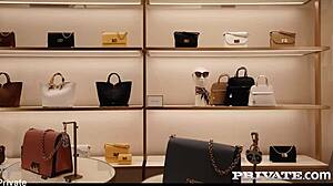 Marie berger and the chauffeur, want to dive into that pretty shaved pussy by the pool?