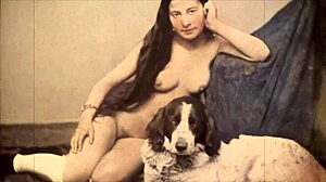 hey, wanna see this vintage hairy pussy and natural tits in dark lantern entertainment's beauty and the beast?