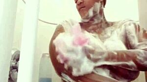 yuki senpais motel shower show preview, wanna see ebony milf's big tits wet?