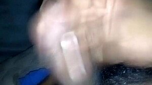 How does this solo boy get his hard cock to shoot so much cum?