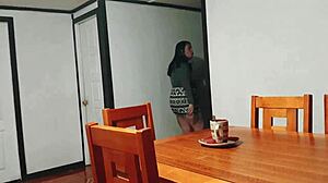 i fucked my stepmother while she was clearing the table oops