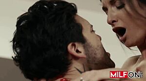 Sexy Big Tit Brunette Milf Seduces Neighbor Sucks Him Dry Silvia Saige Small Hands