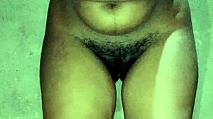 I love this amateur African porn where she cums twice so intensely.