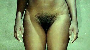 I love this amateur African porn where she cums twice so intensely.