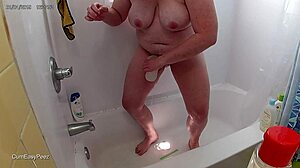 Watch Her Piss Before Blasting Cum