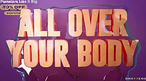 I crave feeling your cum all over my body like Xwife Karen in this Brazzers scene.