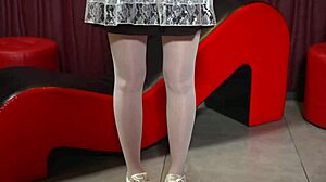 Domestic BDSM contrasts with 18yo anal monster cock