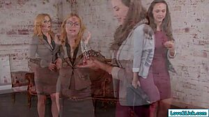 the milf explored the redhead's desires using anal toys in a passionate lingerie session