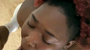 Oh wow, watch how jshump makes juicythehoudini cream with intense clit licking and missionary action!