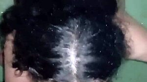 I sneaked to the bathroom with my friend to suck his cock secretly