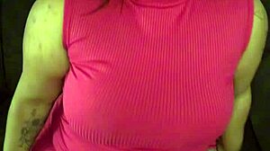 Young Brazilian Bbw Masturbates With Buttplug On Sofa