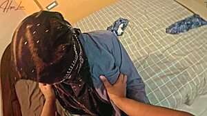 indonesian hijab girl hides stunning figure under dress!