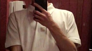 Dream Boy Beautifully Performs Solo in Mirror with Impressive Size