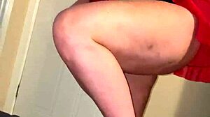 Blonde Colombian Mommy With Big Tits And Blue Eyes Hints At Sucking Huge Dick From Cute Step Son