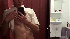 Dream Boy Beautifully Performs Solo in Mirror with Impressive Size