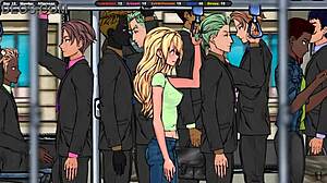 Landlord Peeks Up Jenny's Skirt While She Dusts Refrigerator in 3D Hentai Scene with Gangbang Action