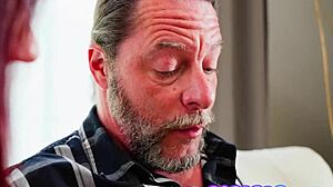 Teen Hires Assistant For Deep Blowjob And Cum Swallow