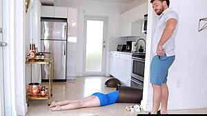 FamilyOrgasm Stepson Bangs Petite Stepsister Stuck In Trash For Hardcore Orgasm