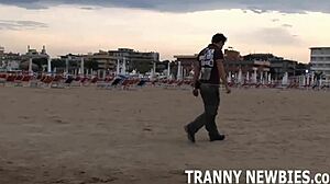 उत्सुक बेब शीमेल लंड चखती ब्लोजॉब फेटिश थ्रीसम में