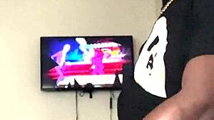 Hey, let's do a quick fuck right here in break time. This African college girl is screaming and loving it.