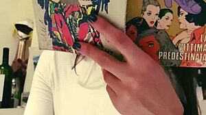 Girlfriend Goes Braless at Party, Revealing Big Natural Tits