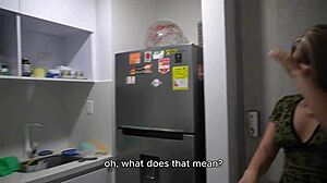 milf stepmom comes home horny and asks her stepson, do you want to fuck my big ass and tits now?