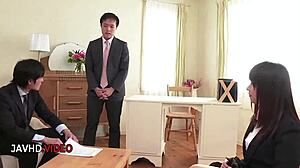 why does this passionate jav office babe tease with blowjob and curves?