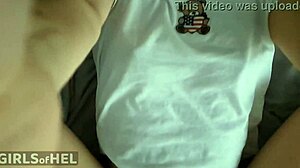 Morning Blowjob and Anal Session - POV with Skinny Japanese Babe and Big Cock Daddy!