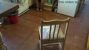 Stepmom Catches Stepson Masturbating and Calls Him Perverted Boy