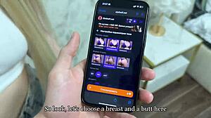 Brunette Stepsister With Big Ass And Natural Tits Gets Undressed In Bedroom. Cheating Leads To Intense Homemade Fucking Session.