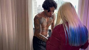 Young girl feeling cold needs a cock to warm up. She rides it passionately in homemade video