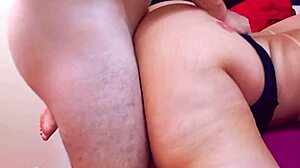 Brazilian bbw wife with big ass and tight pussy gets pounded hard in homemade video, loving every wet thrust.
