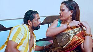 इंडियन देसी प्लेबॉय ने पहली बार घरेलू चुदाई में बड़े चुचों वाली मिल्फ बीवी को मुड़ा कर गांड मारी, लंड चूसा, चूत चाटी और पैंटी पर रफ क्विकी