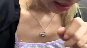 whoa this asian girl starts masturbating in the elevator and someone walks in! 😱🚪