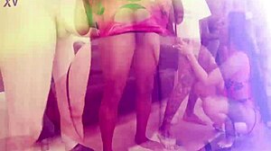 vitoria beatriz takes 7on1 atm with balls deep dap and extreme deepthroat. rough sex includes gapefarts gapes and cum in mouth swallow.