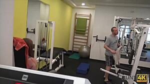 I train your girlfriend really hard for cash in this cuckold pickup