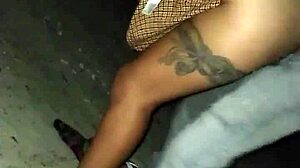 Sexi puta mexicana gets detonated on public beach. Horny latina enjoys outdoor homemade fucking with tattoos.