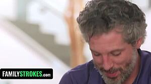 In Specific Taboo FFM Group, Blonde Milf and Teen Offer Cock for Steak