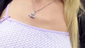 whoa this asian girl starts masturbating in the elevator and someone walks in! 😱🚪