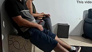 Flash Dick in Dentist Waiting Room Leads to Groping Handjob