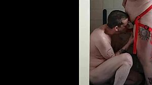 Pegging Boyfriend's Ass In Kitchen And Public Cornfield. Then Bathroom Ass To Mouth With Outdoor Wanking From Girl.