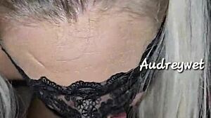 Double cum! He cums in my mouth and keeps fucking my pussy until he cums again - real amateur creampie on stepmilf!