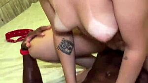 Namorado Corno Filmed Big-Dicked Black Guy Finishing Inside Girlfriend's Spot