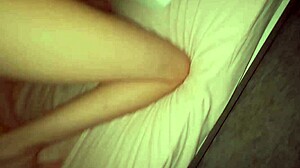 Step Brother Woke Up His Russian Sister To Sniff Her Butthole And Hairy Bush After Long Night